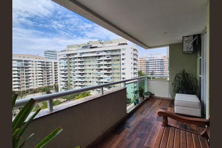 Varanda  de apartamento para alugar com 3 quartos, 84m² em Barra da Tijuca, Rio de Janeiro