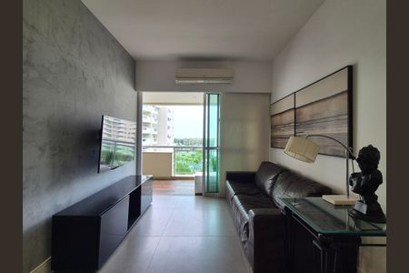 Sala  de apartamento para alugar com 3 quartos, 84m² em Barra da Tijuca, Rio de Janeiro