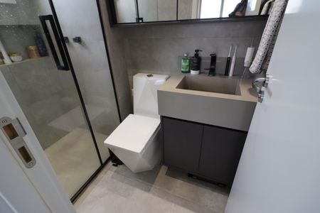 Apartamento à venda com 76m², 3 quartos e 2 vagasBanheiro da Suíte 1