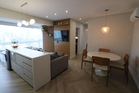 Sala/Cozinha de apartamento à venda com 3 quartos, 76m² em Vila Osasco, Osasco