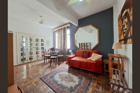 Sala de apartamento à venda com 3 quartos, 96m² em Botafogo, Rio de Janeiro