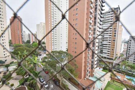Apartamento para alugar com 138m², 3 quartos e 3 vagas Apartamento para alugar com 138m², 3 quartos e 3 vagasVista da Varanda da Suíte