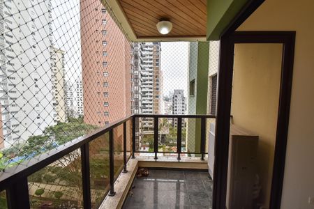 Varanda da sala de apartamento para alugar com 3 quartos, 138m² em Jardim Vila Mariana, São Paulo