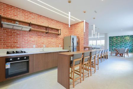 Studio para alugar com 26m², 1 quarto e sem vaga Studio para alugar com 26m², 1 quarto e sem vagaÁrea comum - Salão de festas