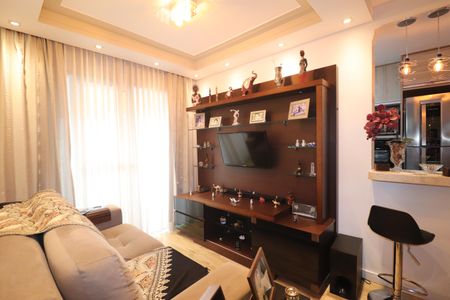 Sala de apartamento à venda com 2 quartos, 46m² em Vila Alpina, Santo André