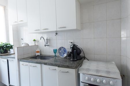 Cozinha de apartamento à venda com 2 quartos, 54m² em Buritis, Belo Horizonte