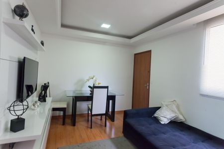 Sala de apartamento à venda com 2 quartos, 54m² em Buritis, Belo Horizonte