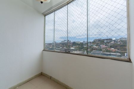 Varanda de apartamento para alugar com 2 quartos, 63m² em Estoril, Belo Horizonte