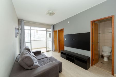 Sala de apartamento para alugar com 2 quartos, 63m² em Estoril, Belo Horizonte