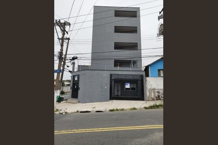 Fachada do prédio  de kitnet/studio à venda com 1 quarto, 36m² em Vila Brasilio Machado, São Paulo