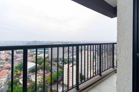 Sala - Varanda de apartamento para alugar com 2 quartos, 42m² em Parque Maria Helena, São Paulo