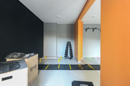 Apartamento para alugar com 27m², 1 quarto e sem vaga Apartamento para alugar com 27m², 1 quarto e sem vagaÁrea Comum - Academia