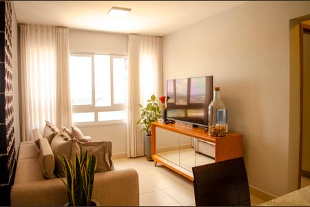 Sala de apartamento para alugar com 2 quartos, 59m² em Rodoviário, Goiânia