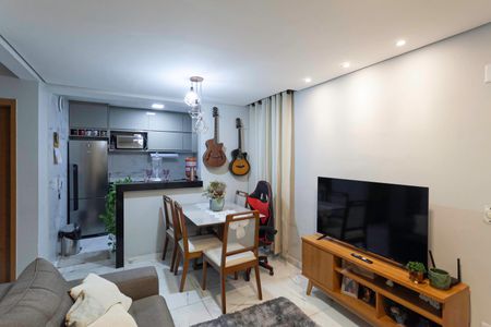 Sala de apartamento à venda com 2 quartos, 48m² em Bandeirantes (pampulha), Belo Horizonte