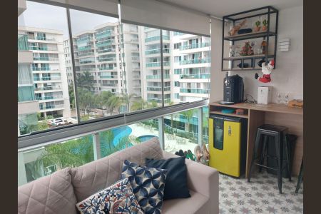 Varanda da Sala de apartamento para alugar com 2 quartos, 86m² em Jacarepaguá, Rio de Janeiro