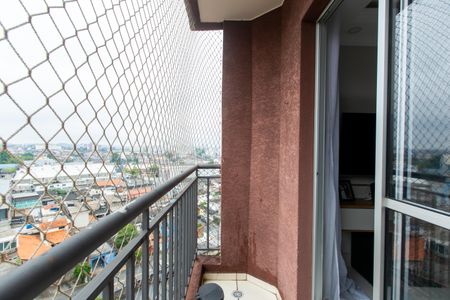 Varanda da Sala  de apartamento à venda com 2 quartos, 49m² em Jardim Norma, São Paulo