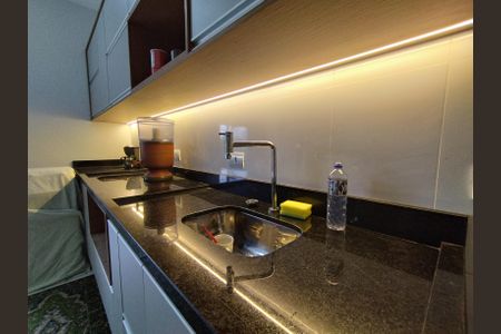Cozinha - Torneira de apartamento à venda com 1 quarto, 38m² em Vila Brasilio Machado, São Paulo