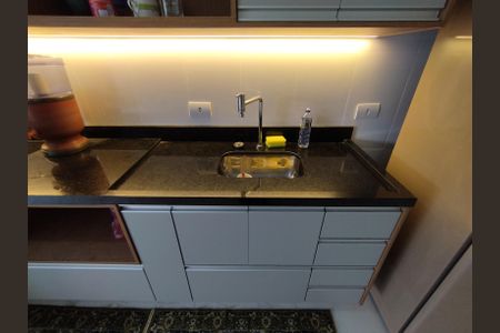 Cozinha - Torneira de apartamento à venda com 1 quarto, 38m² em Vila Brasilio Machado, São Paulo