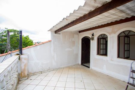 Varanda da sala/Área de serviço 1 de casa à venda com 2 quartos, 125m² em Vila Progresso, Santo André