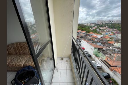 Varanda da Sala de apartamento à venda com 2 quartos, 67m² em Jardim Celeste, São Paulo