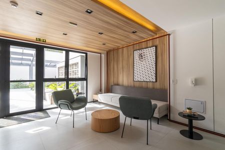 Apartamento à venda com 25m², 1 quarto e sem vaga Apartamento à venda com 25m², 1 quarto e sem vagaÁrea comum - Salão de festas