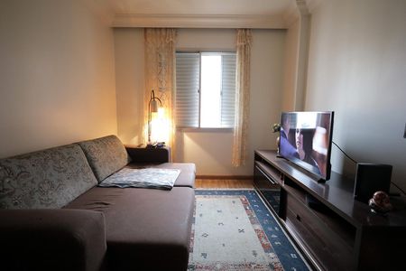 Sala de TV de apartamento à venda com 3 quartos, 180m² em Vila Bastos, Santo André