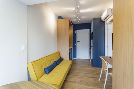 Apartamento para alugar com 27m², 1 quarto e sem vagaSala