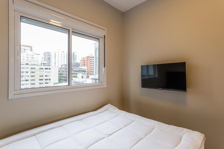 Quarto Suíte de apartamento para alugar com 1 quarto, 27m² em Vila Olímpia, São Paulo