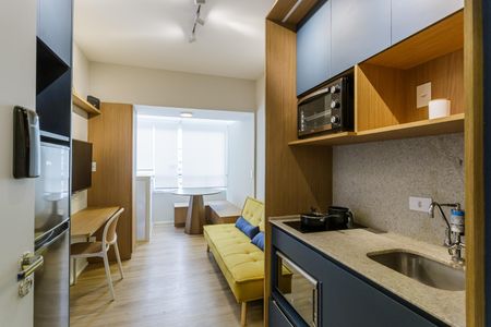 Apartamento para alugar com 27m², 1 quarto e sem vagaSala