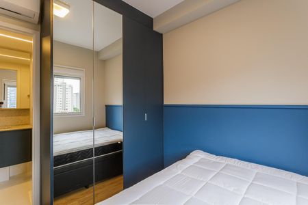 Quarto Suíte de apartamento para alugar com 1 quarto, 27m² em Vila Olímpia, São Paulo