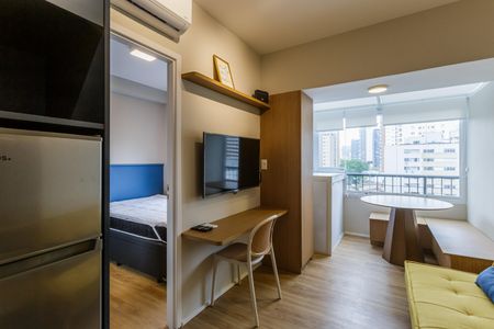 Apartamento para alugar com 27m², 1 quarto e sem vagaSala