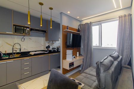 Apartamento para alugar com 35m², 2 quartos e 1 vagaSala