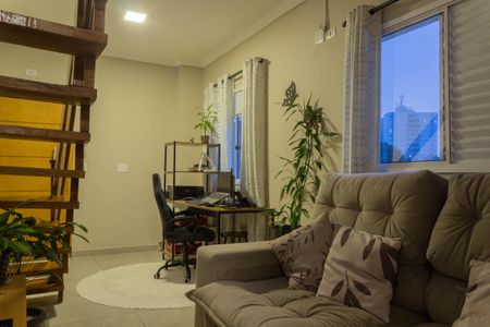 Sala de apartamento à venda com 2 quartos, 110m² em Baeta Neves, São Bernardo do Campo