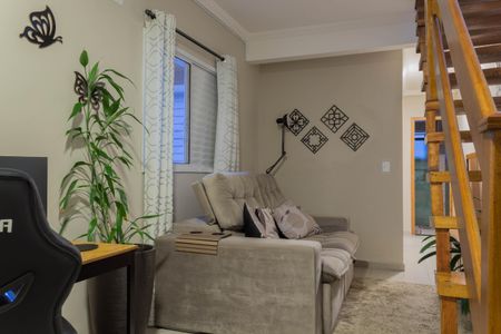 Sala de apartamento à venda com 2 quartos, 110m² em Baeta Neves, São Bernardo do Campo