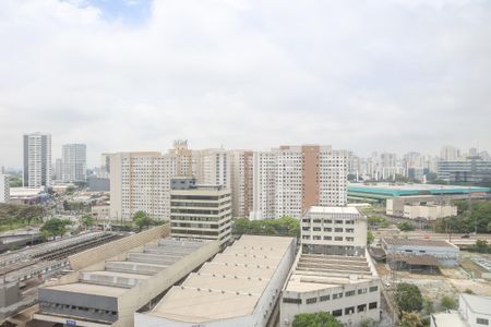 Vista da Suíte de apartamento à venda com 1 quarto, 24m² em Parque Industrial Tomas Edson, São Paulo