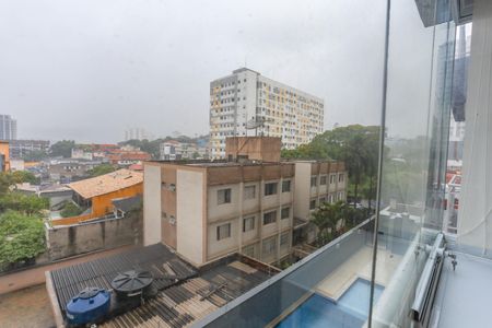 Vista da sala  de apartamento à venda com 2 quartos, 51m² em Centro, Diadema