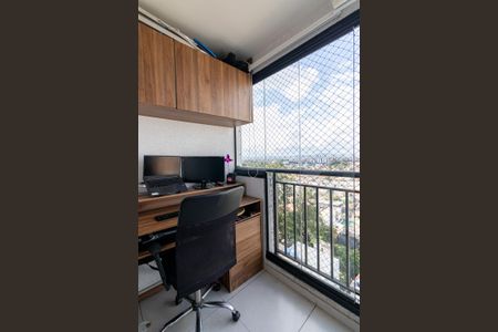 Varanda da Sala de apartamento à venda com 2 quartos, 48m² em Itaquera, São Paulo