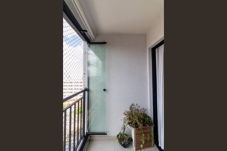 Varanda da Sala de apartamento à venda com 2 quartos, 48m² em Itaquera, São Paulo