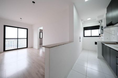 Sala/Cozinha de apartamento para alugar com 2 quartos, 48m² em Vila Paranagua, São Paulo
