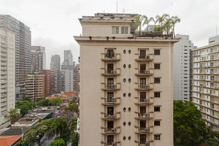 Vista do Studio de kitnet/studio para alugar com 1 quarto, 19m² em Indianópolis, São Paulo