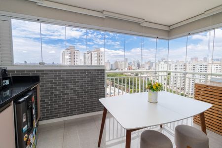 Varanda da Sala de apartamento para alugar com 2 quartos, 79m² em Barra Funda, São Paulo