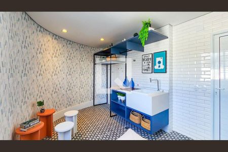 Apartamento à venda com 45m², 1 quarto e 1 vaga Apartamento à venda com 45m², 1 quarto e 1 vagaLavanderia