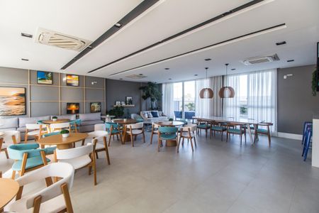 Apartamento à venda com 45m², 1 quarto e 1 vaga Apartamento à venda com 45m², 1 quarto e 1 vagaÁrea comum - Salão de festas