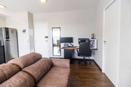 Sala  de apartamento à venda com 1 quarto, 45m² em Bethaville I, Barueri