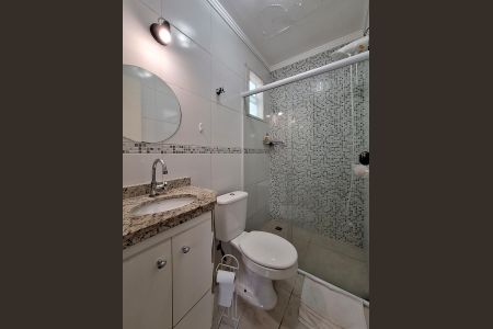 Casa de condomínio à venda com 74m², 2 quartos e 2 vagasBanheiro Quarto 1