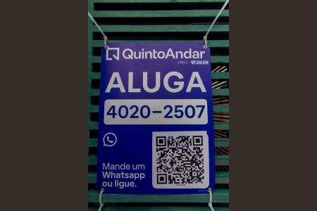 Apartamento para alugar com 39m², 1 quarto e 1 vaga Apartamento para alugar com 39m², 1 quarto e 1 vagaPlaca
