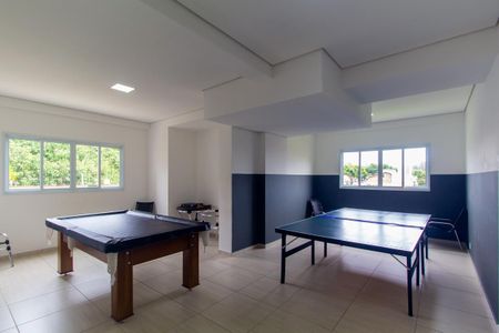 Apartamento para alugar com 39m², 1 quarto e 1 vaga Apartamento para alugar com 39m², 1 quarto e 1 vagaÁrea comum -Salão de jogos