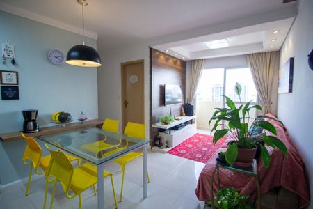 Sala de apartamento para alugar com 2 quartos, 52m² em Jardim Refugio, Sorocaba