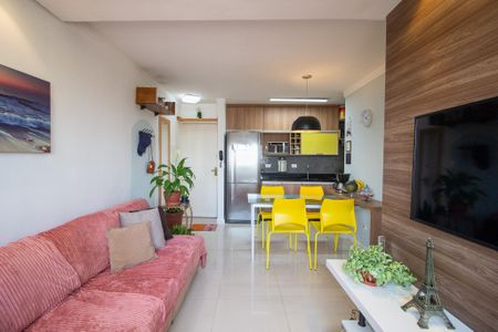 Sala de apartamento para alugar com 2 quartos, 52m² em Jardim Refugio, Sorocaba