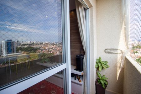 Varanda da Sala de apartamento para alugar com 2 quartos, 52m² em Jardim Refugio, Sorocaba